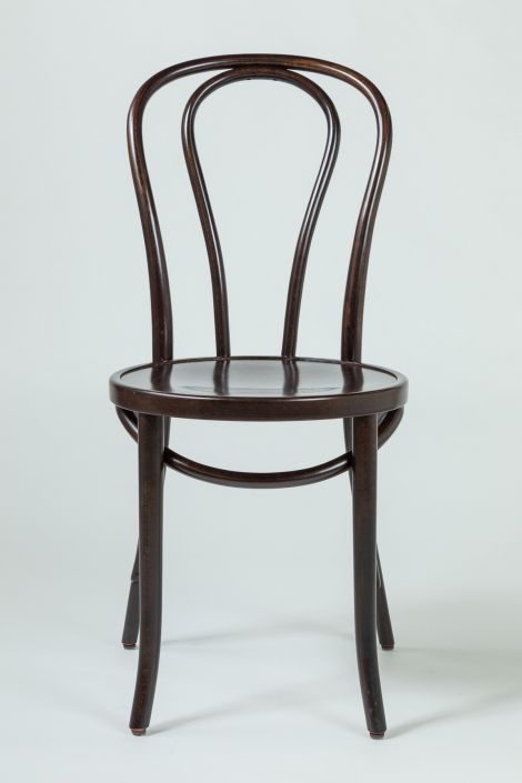 Thonet Bentwood Cafe Chair / Set Of 4 Thonet Bistro Bentwood Chairs